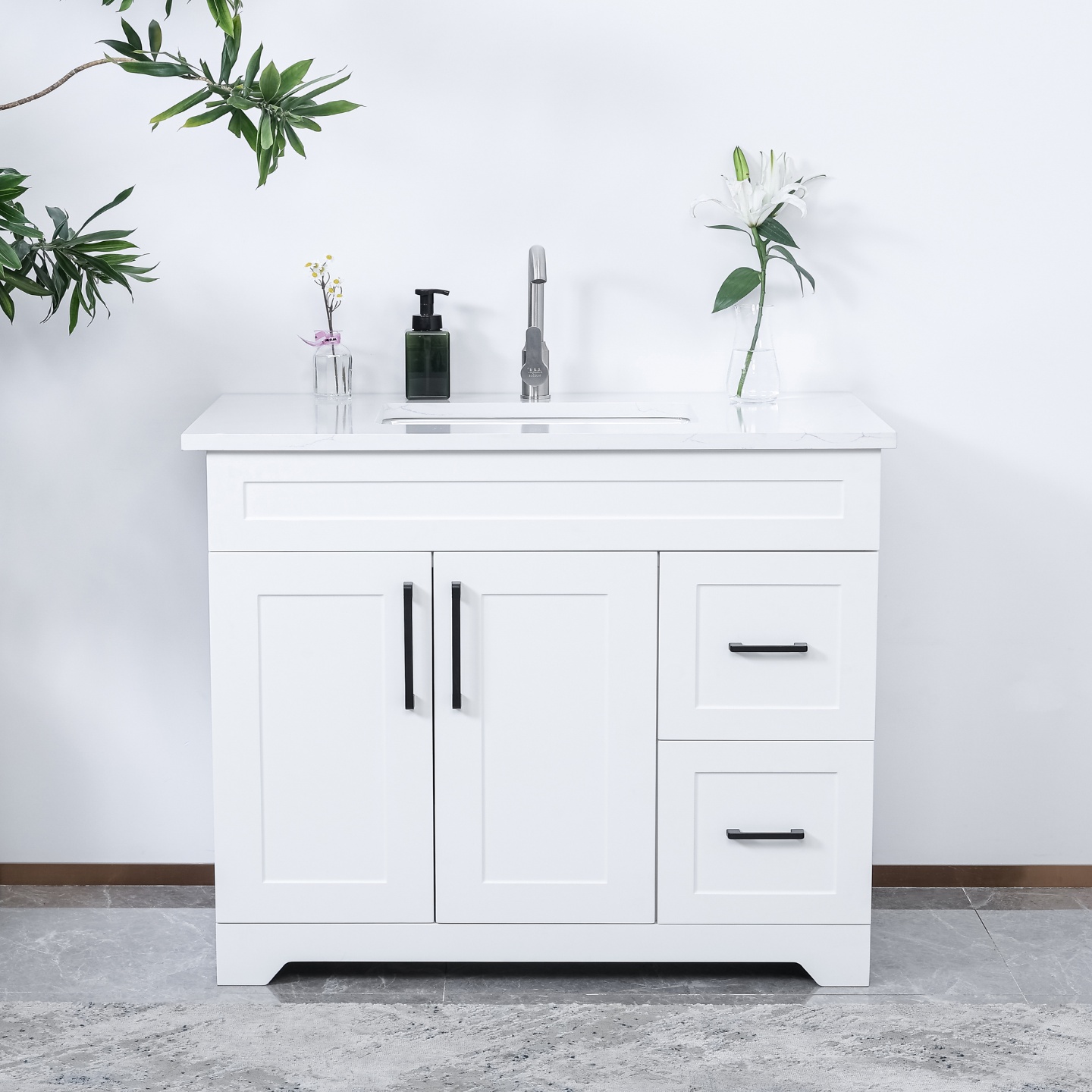 Meuble-lavabo V3621TDL UGS 023621511 vue principale du produit