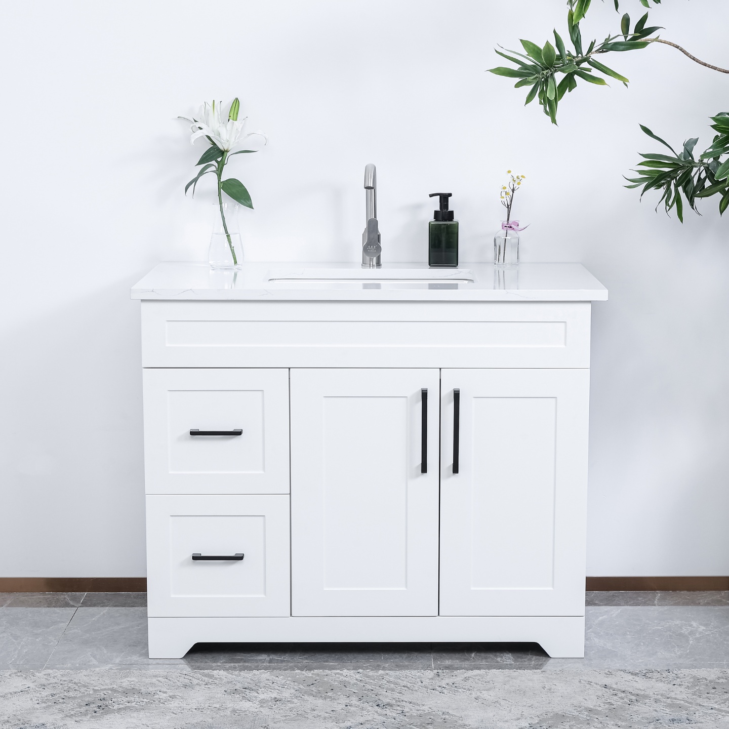 Meuble-lavabo V3621TDR UGS 023621411 vue principale du produit