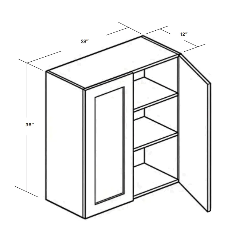Wall Cabinet W3336 SKU 015380130 product view 6