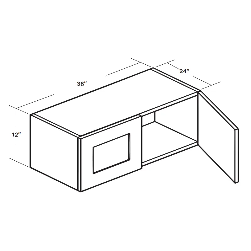 Wall Cabinet W361224 SKU 015400130 product view 6