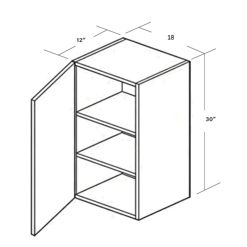 Wall Cabinet W1830 SKU 015100130 product view 6