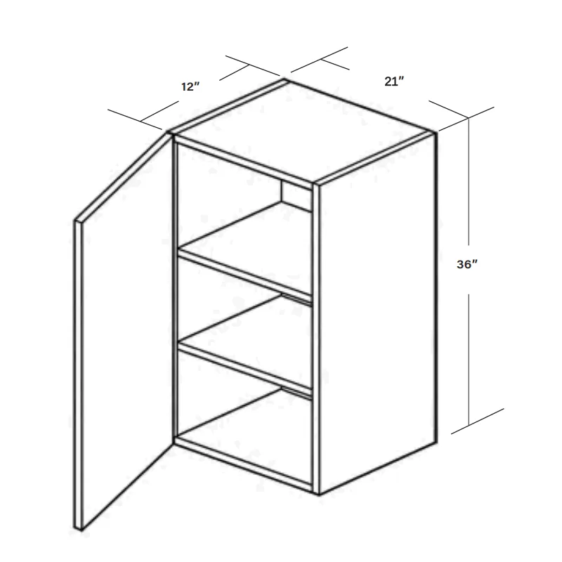 Wall Cabinet W2136 SKU 015140130 product view 6