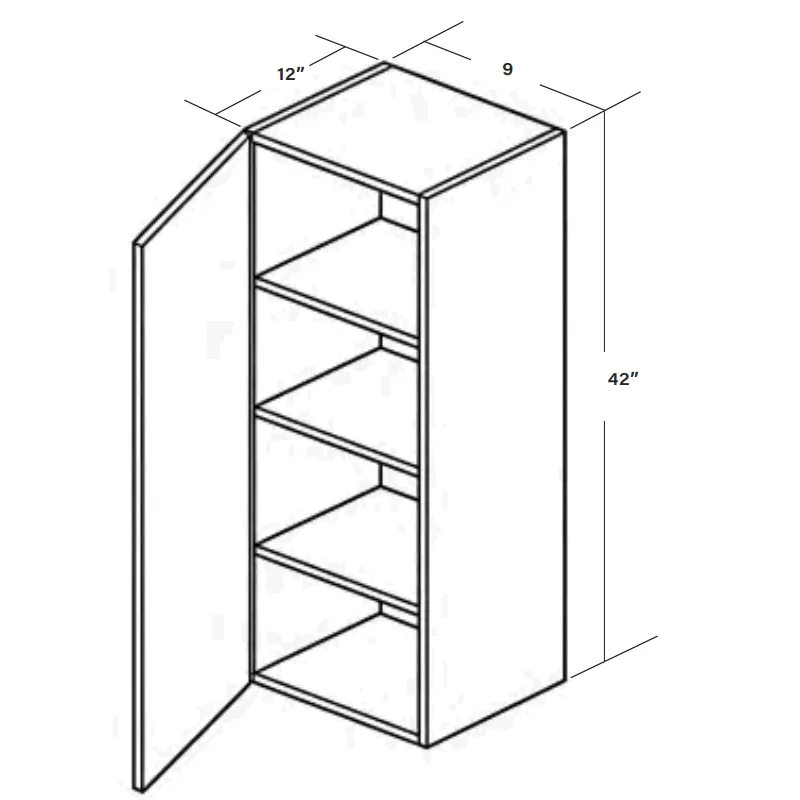 Wall Cabinet W0942 SKU 015030130 product view 6