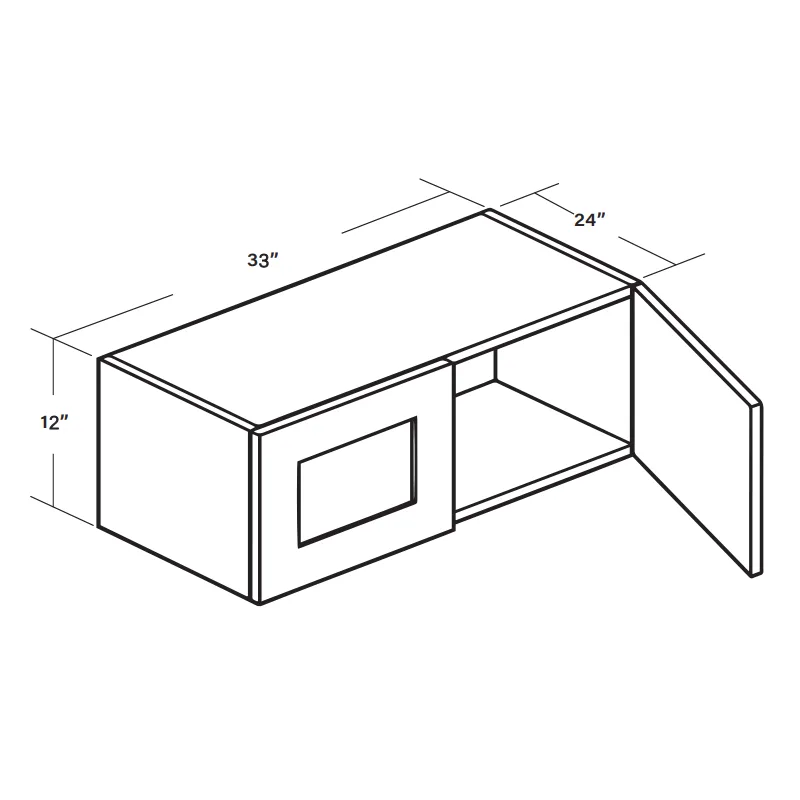 Wall Cabinet W331224 SKU 015320130 product view 6