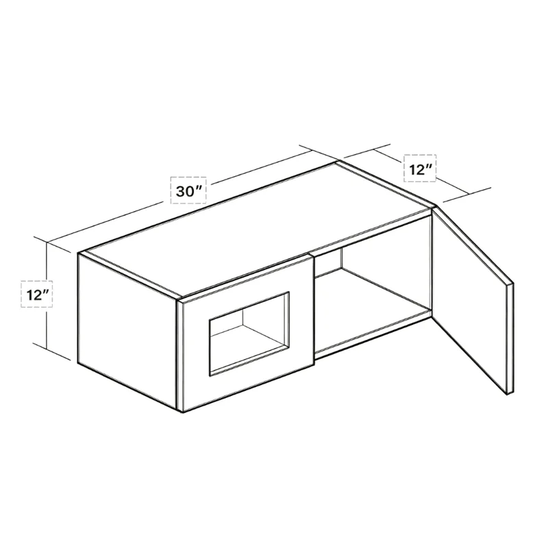 Wall Cabinet W3012 SKU 015220130 product view 5
