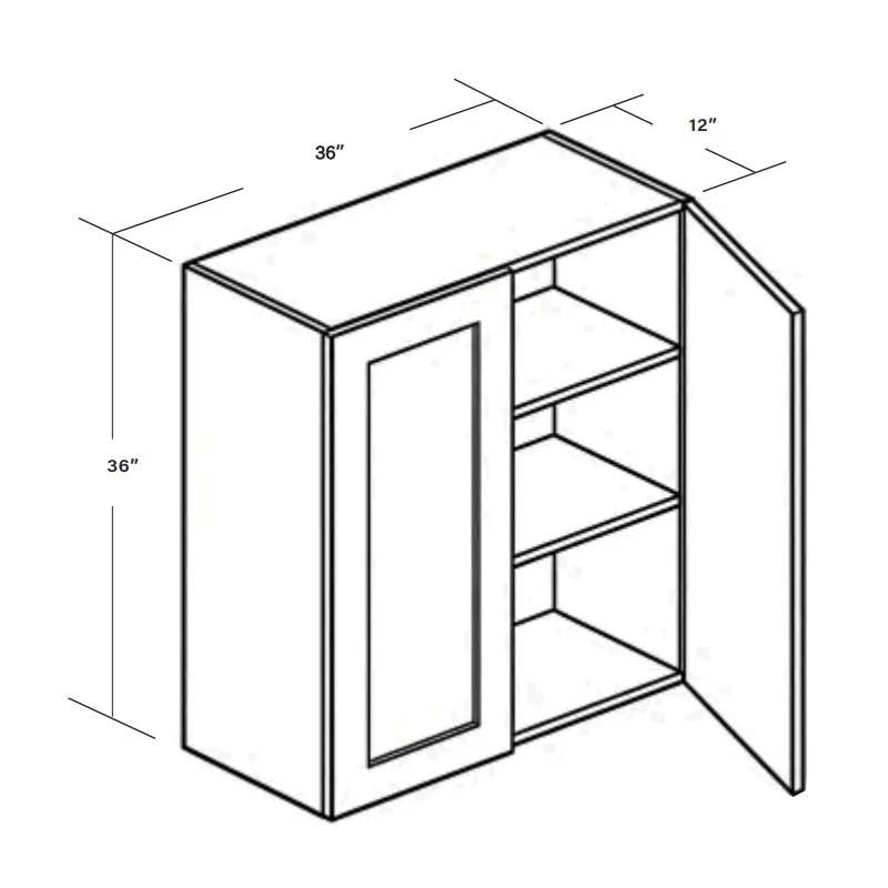 Wall Cabinet W3636 SKU 015460130 product view 6