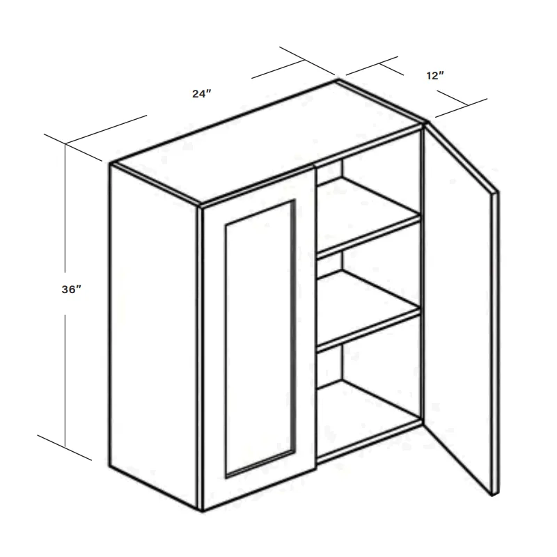 Wall Cabinet W2436 SKU 015170130 product view 6