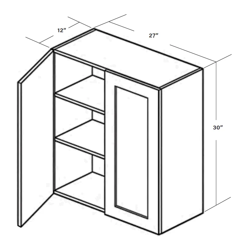 Wall Cabinet W2730 SKU 015190130 product view 6