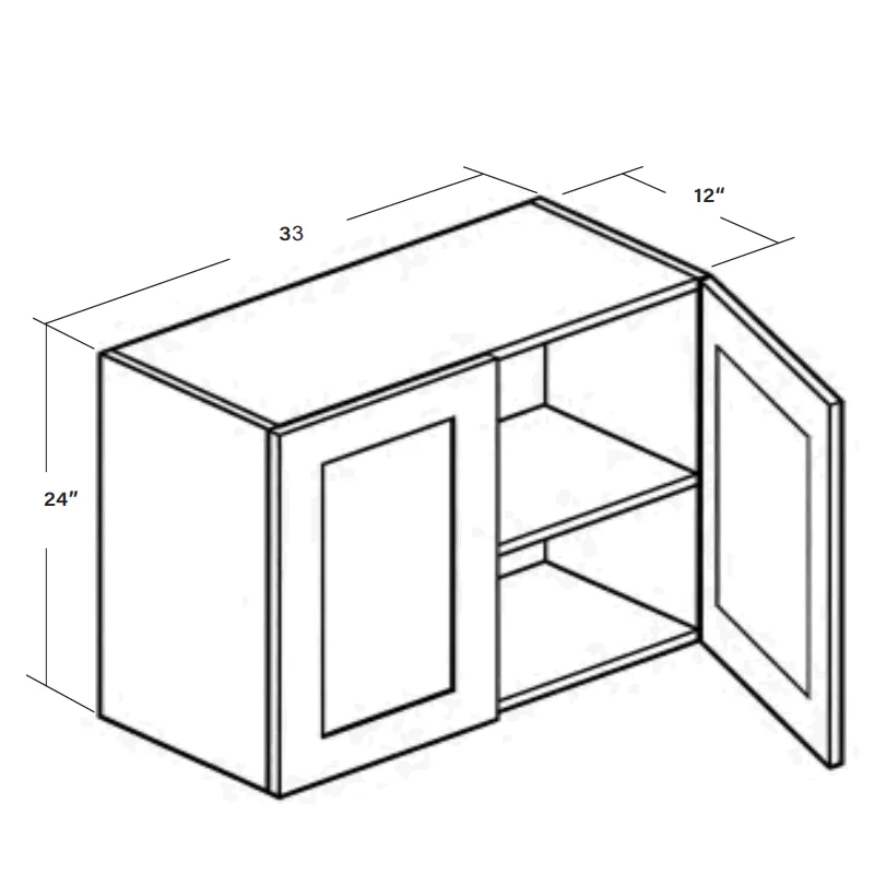 Wall Cabinet W332424 SKU 015360130 product view 6
