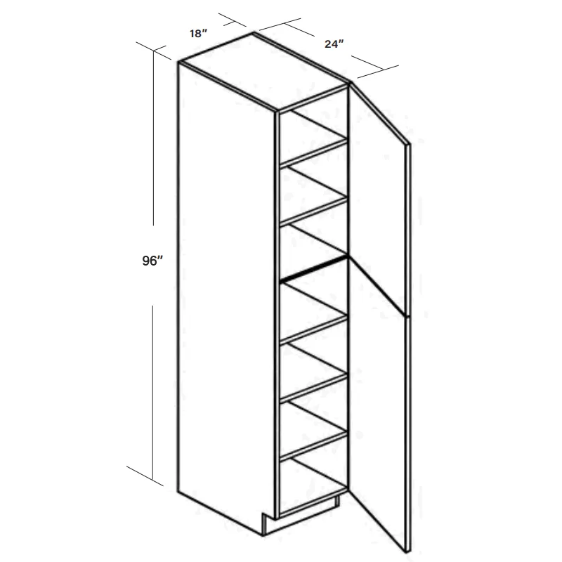 Tall Cabinet U189624 SKU 017570130 product view 6