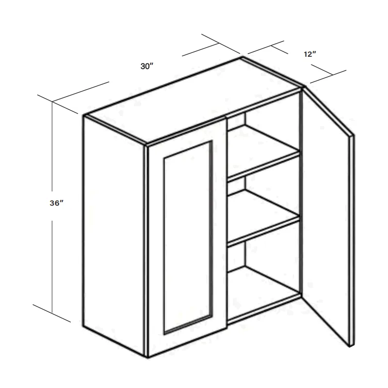 Wall Cabinet W3036 SKU 015300130 product view 6