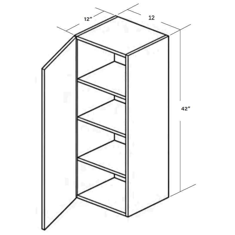 Wall Cabinet W1242 SKU 015060130 product view 6