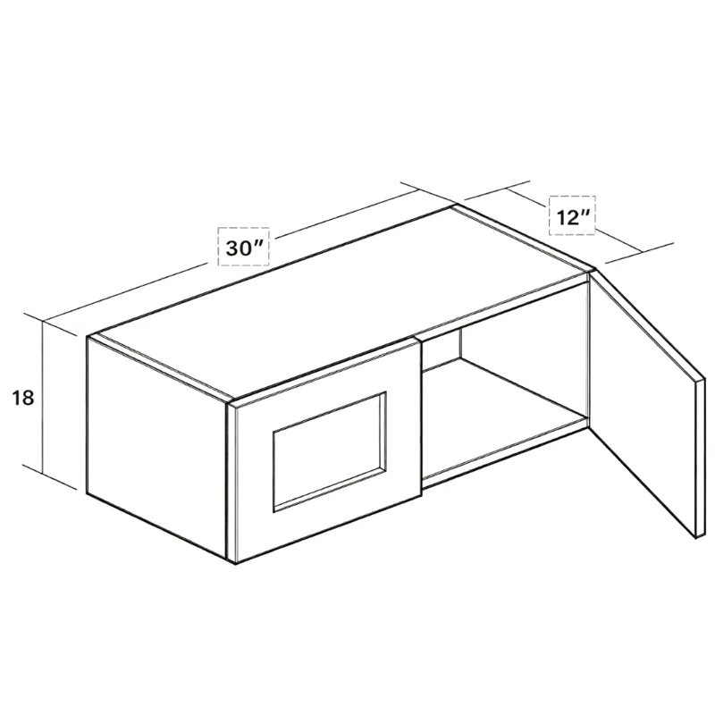 Wall Cabinet W3018 SKU 015250130 product view 6