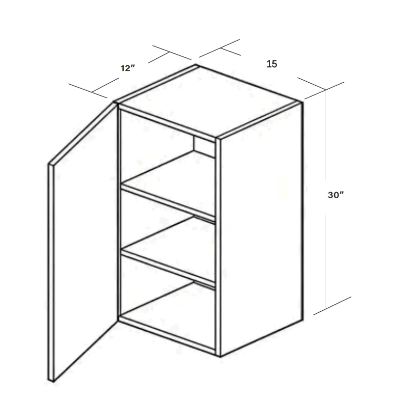 Wall Cabinet W1530 SKU 015070130 product view 5