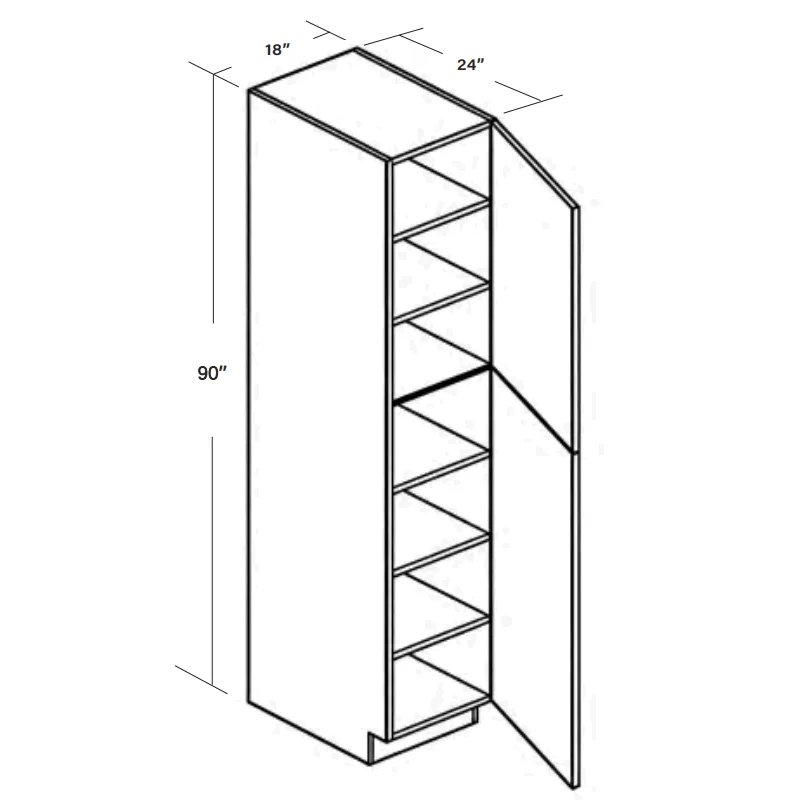 Tall Cabinet U189024 SKU 017560130 product view 6