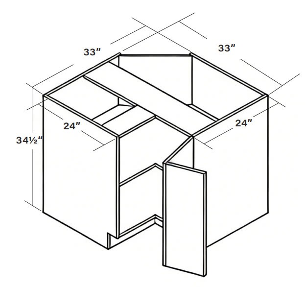 Lazy Susan Base LSB33 SKU 013780130 product view 6