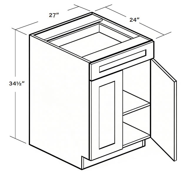 Base Cabinet B27 SKU 011760130 product view 6