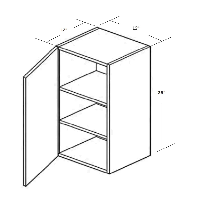 Wall Cabinet W1236 SKU 015050130 product view 6