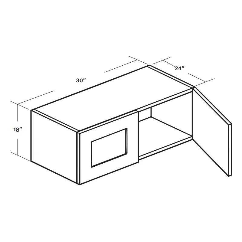 Wall Cabinet W301824 SKU 015260130 product view 6