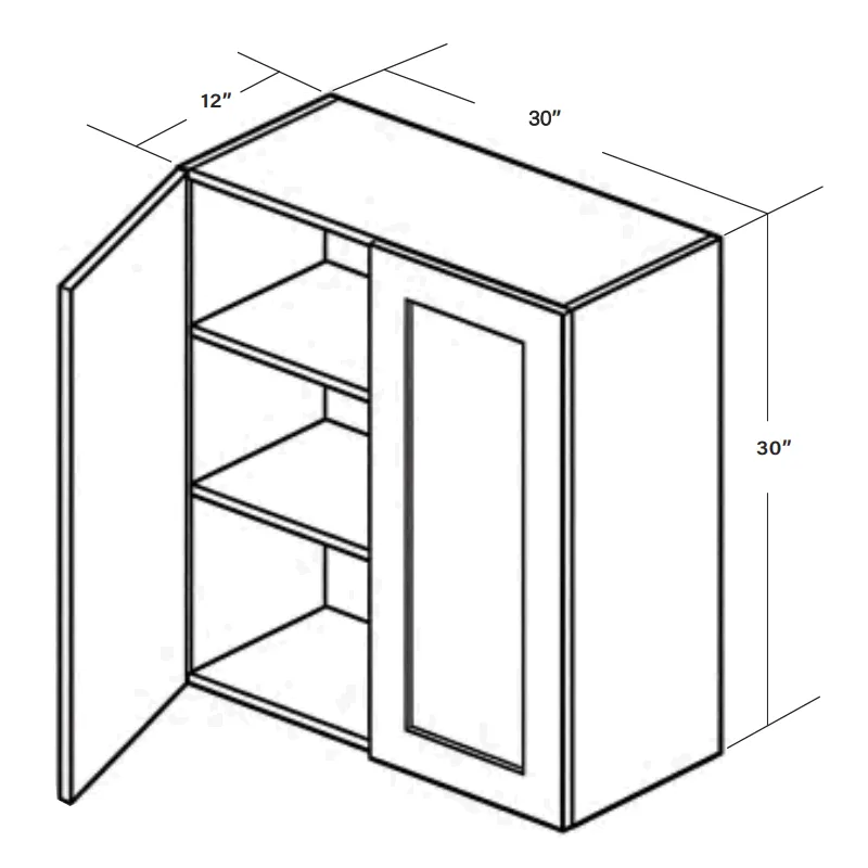 Wall Cabinet W3030 SKU 015290130 product view 6