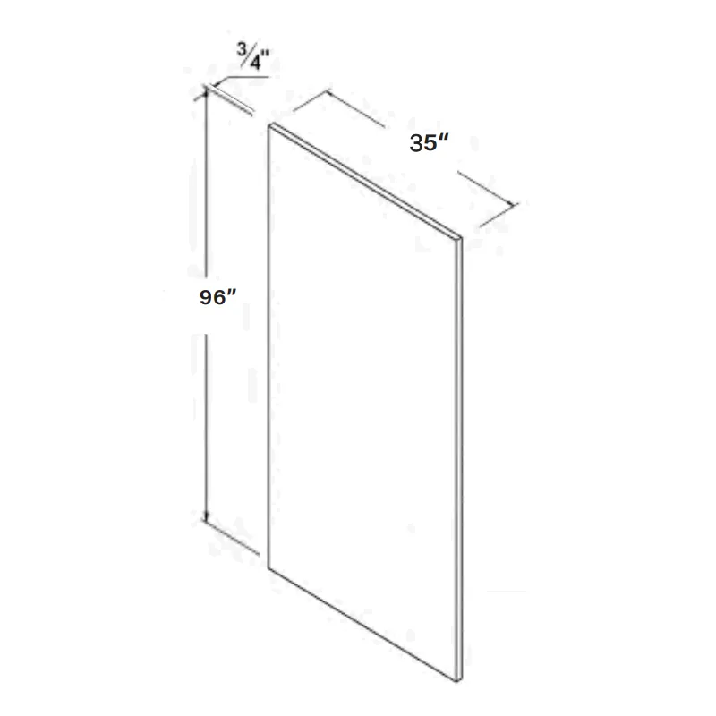Tall End Panel TEP3596 SKU 018880942 product view 4
